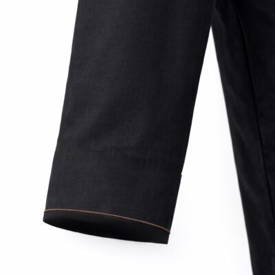 Zayyan Piping Punjabi Black