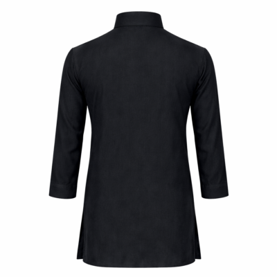 Zayyan Piping Punjabi Black