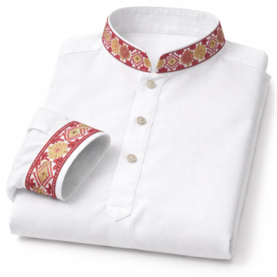 SULTAN -Pearl White / Crimson Gold