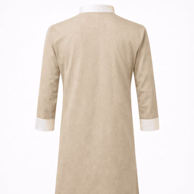 Zayyan – Executive Beige & Pearl White