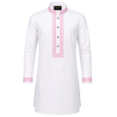 Amir - Royal White & Pink