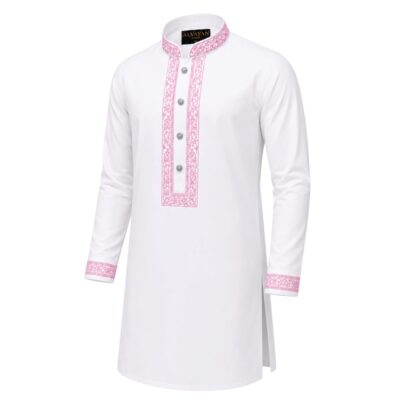 Amir - Royal White & Pink