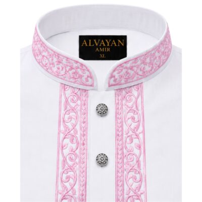 Amir - Royal White & Pink