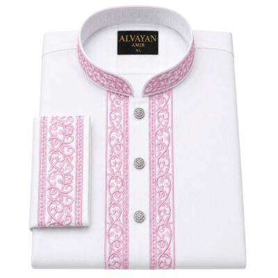 Amir - Royal White & Pink