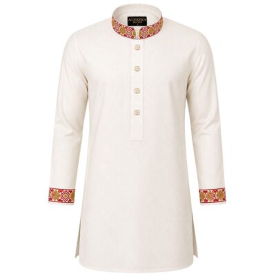 SULTAN -Pearl White / Crimson Gold