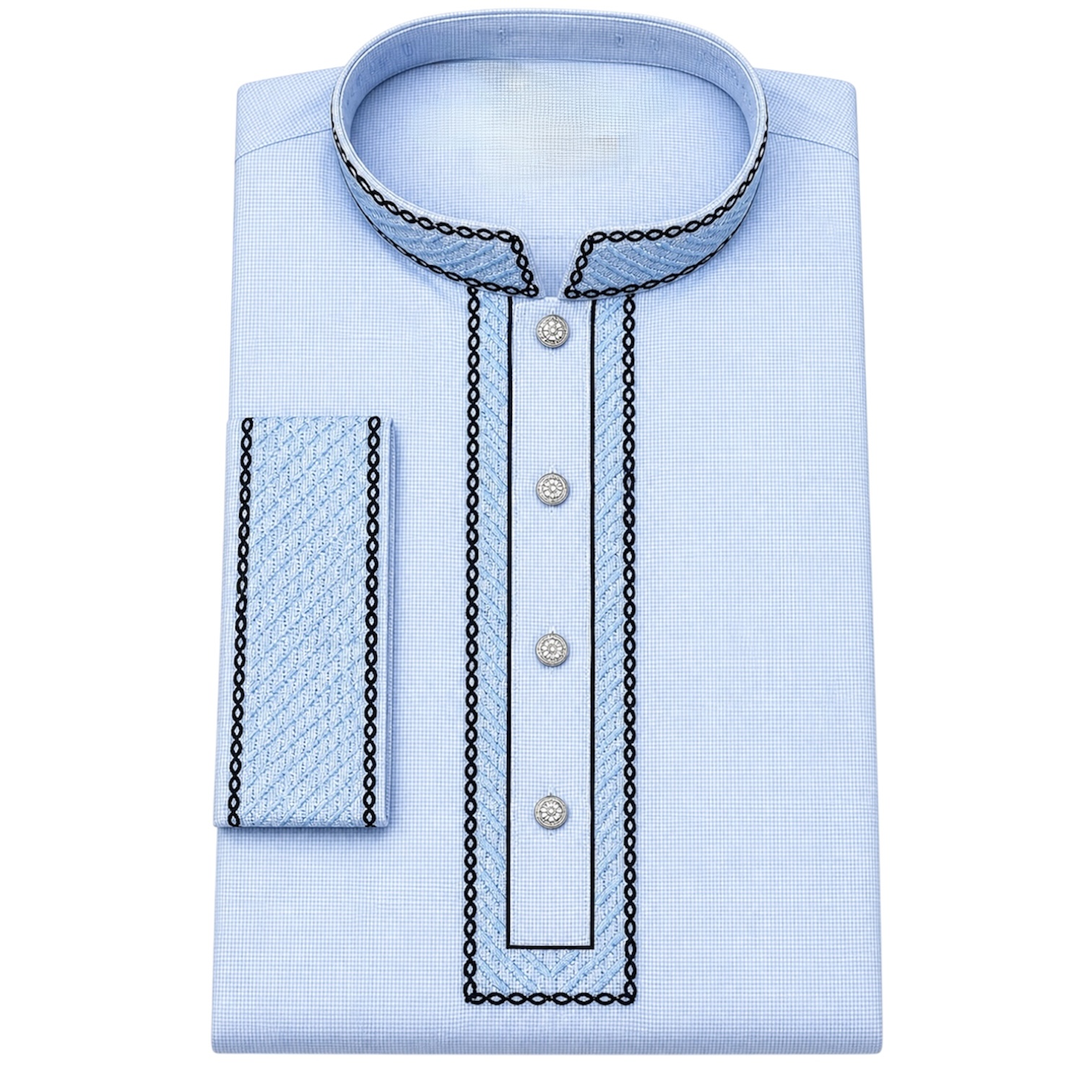 Sky Blue Executive Panjabi - Image 2