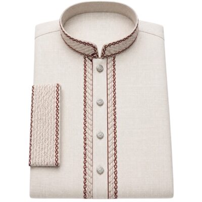 Ivory Beige • Elegant Embroidery Edition