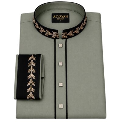 Olive Sage Green / Dusty Olive