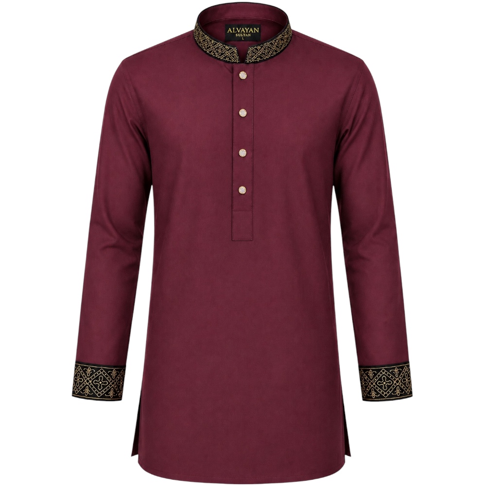Royal Maroon / Burgundy Wine